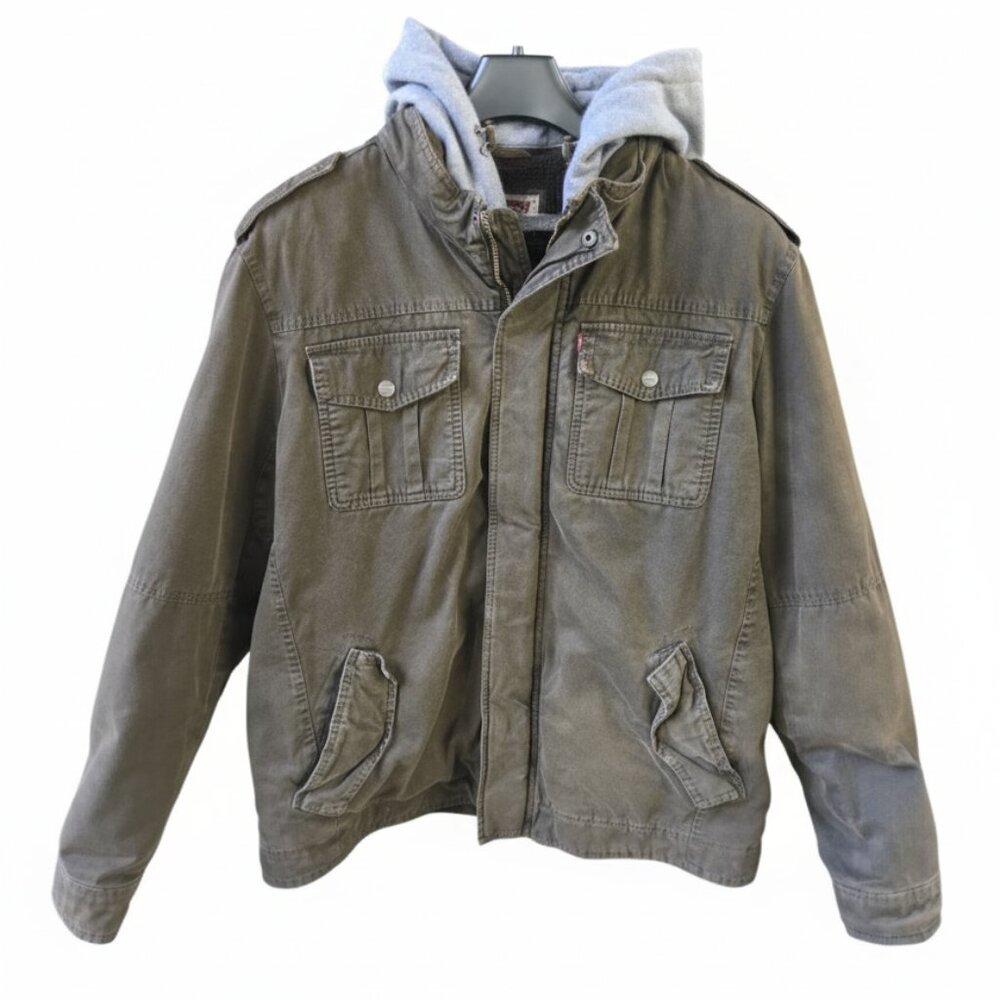 Sherpa lined Levi's Jacket with Removable Hood